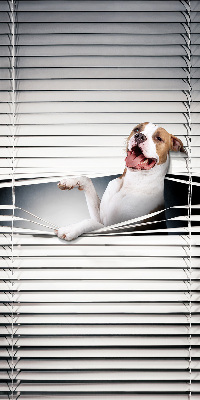 Verduisterend rolgordijn voor raam hond