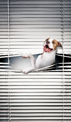 Verduisterend rolgordijn voor raam hond