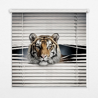 Verduisterend rolgordijn voor balkondeur tijger