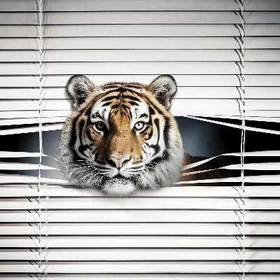 Verduisterend rolgordijn voor balkondeur tijger