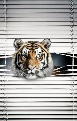 Verduisterend rolgordijn voor balkondeur tijger