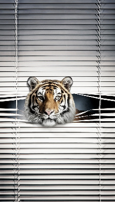Verduisterend rolgordijn voor balkondeur tijger