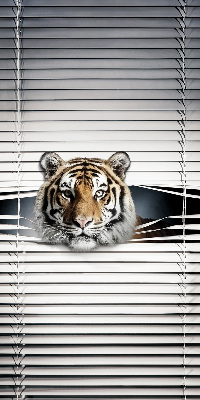 Verduisterend rolgordijn voor balkondeur tijger