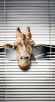 Binnenshuis verduisterend rolgordijn giraffe