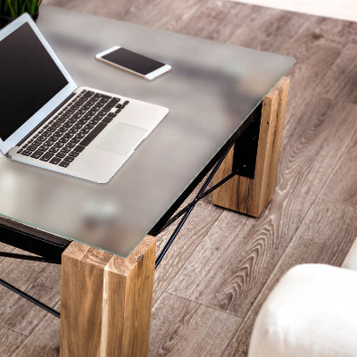 Vierkant tafelblad Semitransparant