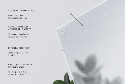 Rechthoekig tafelblad Semitransparant