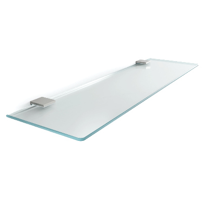 Glazen wandplank van gehard glas Semitransparant