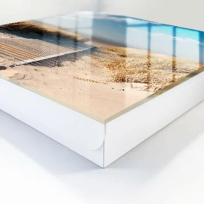 Sleutelkast Een rustig strand
