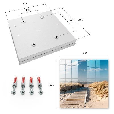 Sleutelkast Een rustig strand