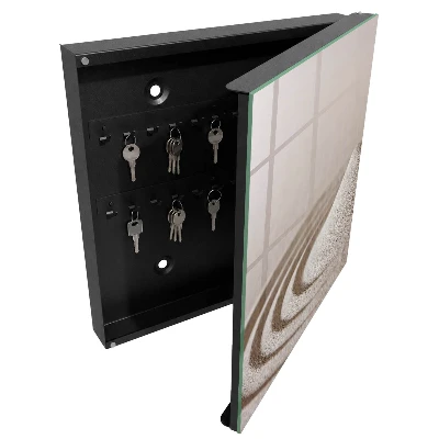 Sleutelkastje binnen Zen-tuin