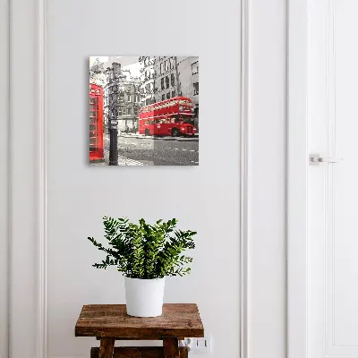 Sleutelkastje binnen Londen contrast
