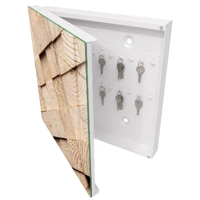 Sleutelkast Houtstructuur