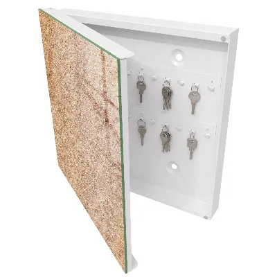 Sleutelkastje binnen Zandpatroon