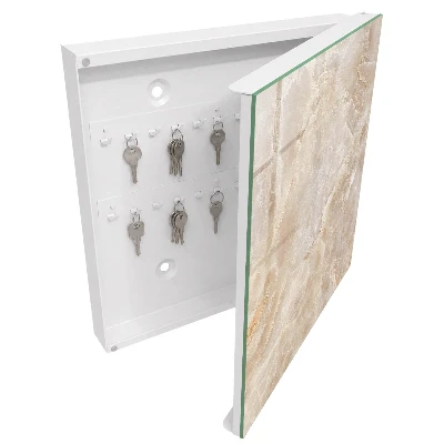 Sleutelkast Beige marmer