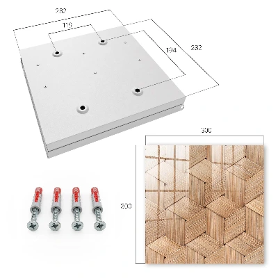 Sleutelkast De geometrie van de natuur