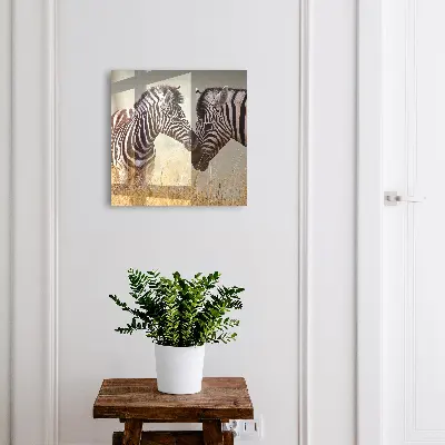 Sleutelkastje binnen Zebra's samen
