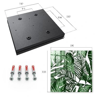 Sleutelkastje binnen Plantenpatronen