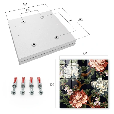 Sleutelkastje hal Bloemen van de natuur