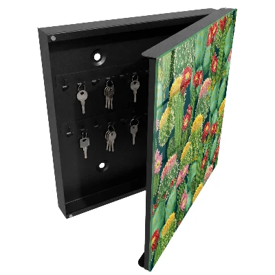Sleutelkastje binnen Kleurrijke tuin