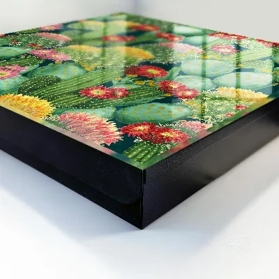 Sleutelkastje binnen Kleurrijke tuin