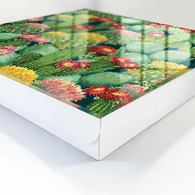 Sleutelkastje binnen Kleurrijke tuin