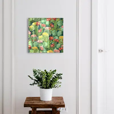 Sleutelkastje binnen Kleurrijke tuin