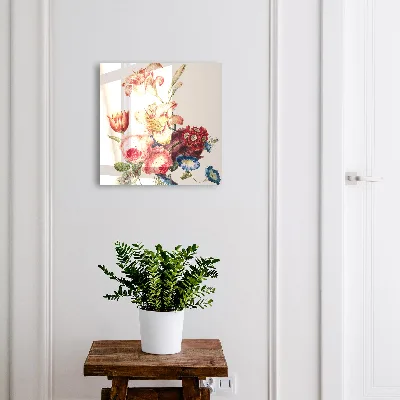 Sleutelkast Kleurrijke bloemen