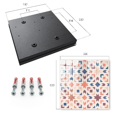 Sleutelkast Geometrisch patroon