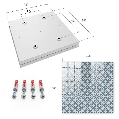 Sleutelkastje hal Geometrische elegantie