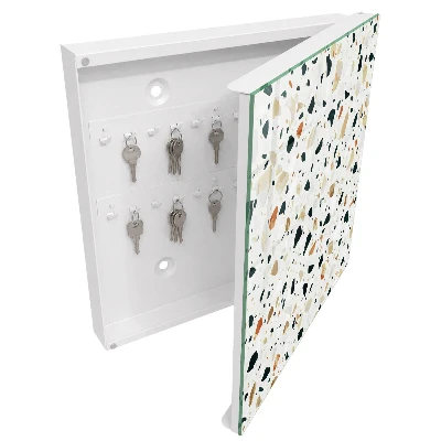 Sleutelkastje binnen Terrazzo-patroon