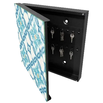 Sleutelkastje binnen Decoratief mozaïek