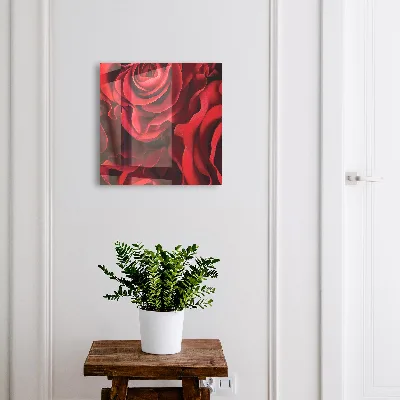 Sleutelkastje binnen Rode rozen