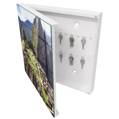 Sleutelkastje binnen Bergstad