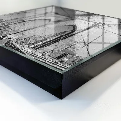 Sleutelkastje binnen Iconische brug