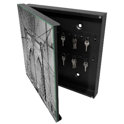 Sleutelkastje binnen Iconische brug