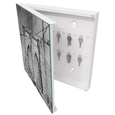 Sleutelkastje binnen Iconische brug