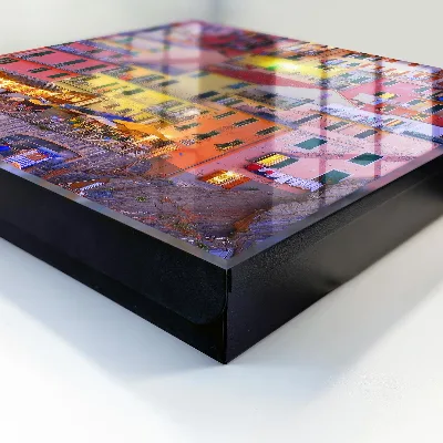 Sleutelkastje hal Kleuren van de stad