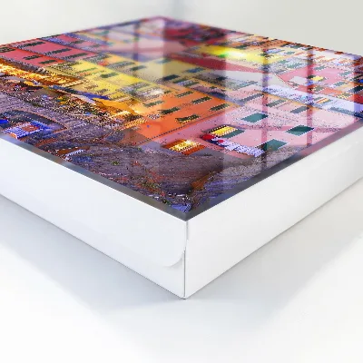 Sleutelkastje hal Kleuren van de stad