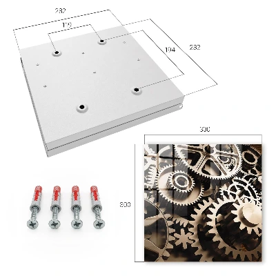 Sleutelkastje hal Mechanische symbiose