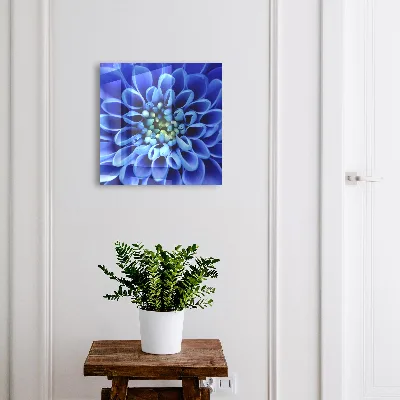 Sleutelkastje binnen Blauwe bloem