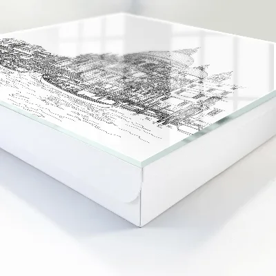Sleutelkastje binnen Venetiaanse lijnen