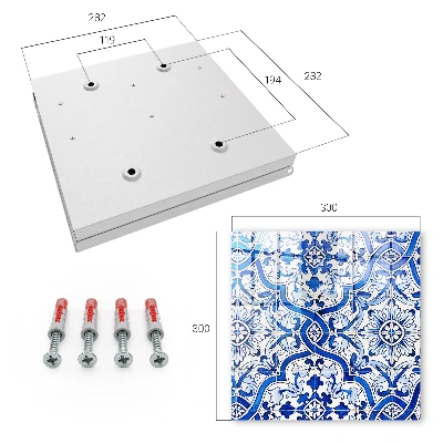 Sleutelkast Decoratieve tegels