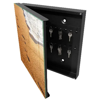 Sleutelkastje binnen De rust van het strand