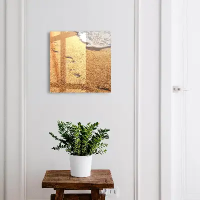 Sleutelkastje binnen De rust van het strand