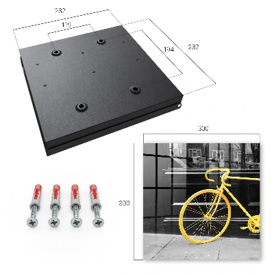 Sleutelkast Gele fiets