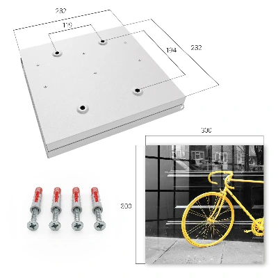 Sleutelkast Gele fiets