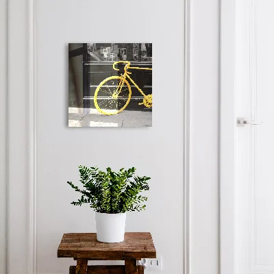 Sleutelkast Gele fiets