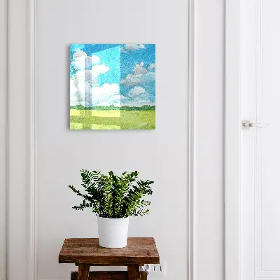Sleutelkast Zomerlandschap