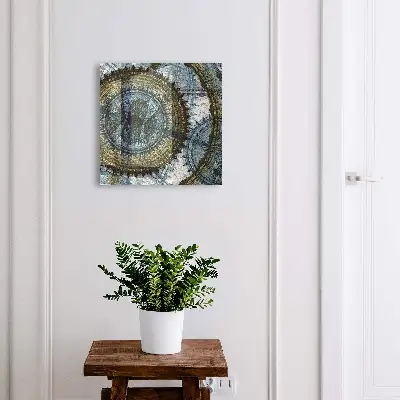 Sleutelkastje binnen Geometrische mandala