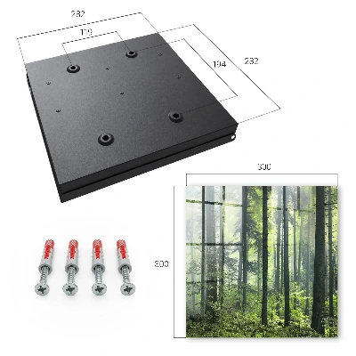 Sleutelkast Groen bos
